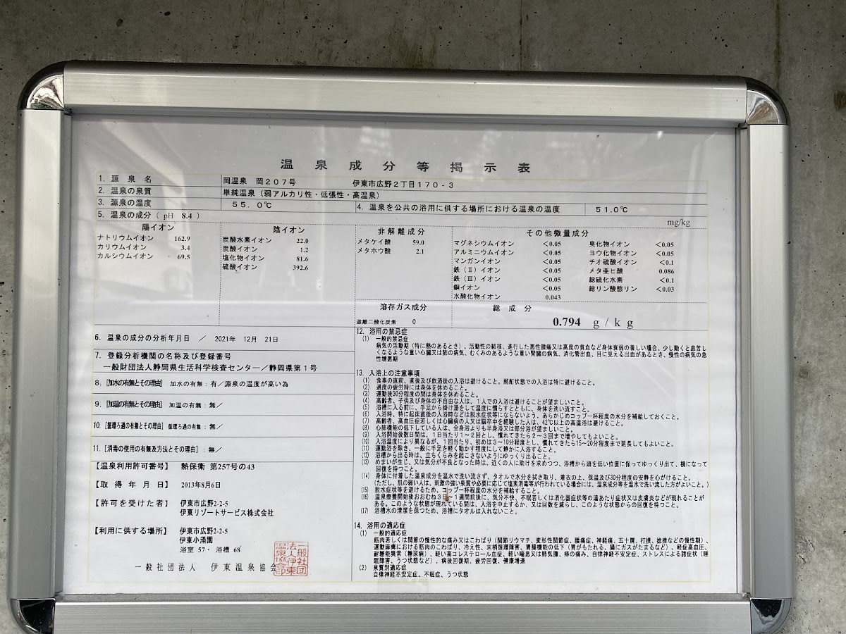 伊東小涌園 温泉スタンドの写真 5
